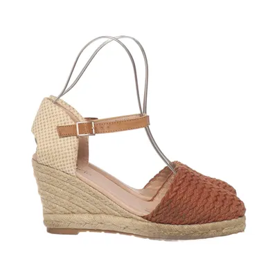 Wedges (Brown, Beige) from Mia & Jo