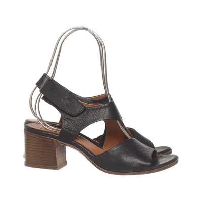 High heel sandals (Black) from Ria Menorca