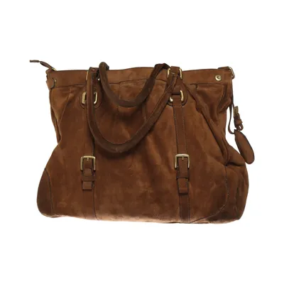 Handtas (Bruin) van Massimo Dutti