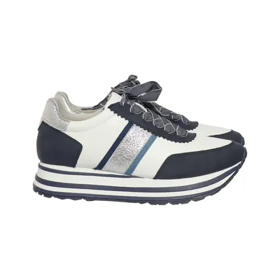 Sneakers (Hvid, Blå) fra Tamaris