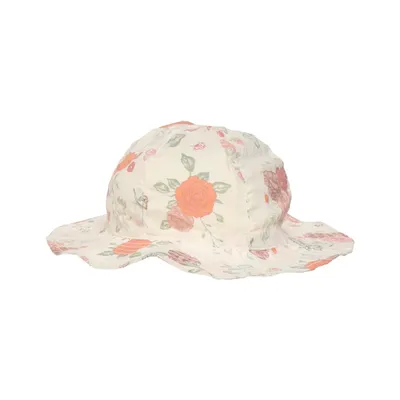 Bucket hat (Beige, Multicolored) from H&M Cotton