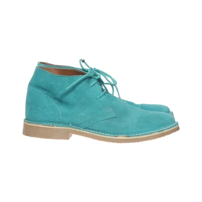 Boots (Blå, Turkos) från ASOS Skinn, Mocka