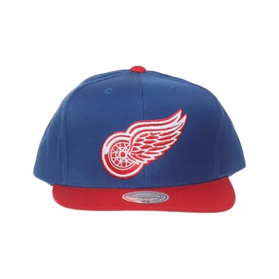 Baseball cap (Blue, Red) from Mitchell & Ness Acrylic, Wool