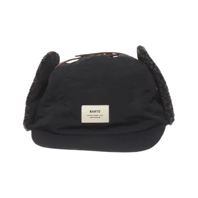 Trapper hat (Black) from Barts Cotton, Polyamide