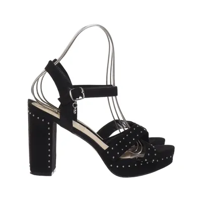 High heel sandals (Black) from Xti Tentations