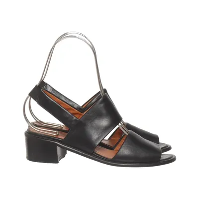 High heel sandals (Black) from Cellini Leather