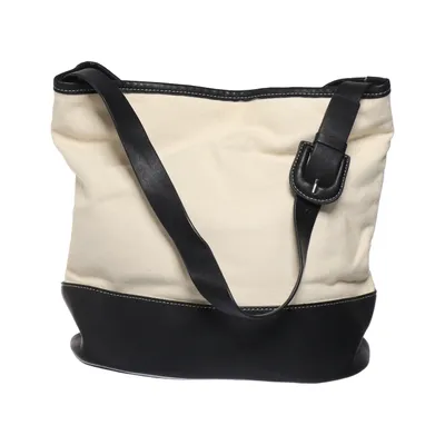 Sac à bandoulière (Beige, Noir) de C&A Coton, Polyester, Polyuréthane