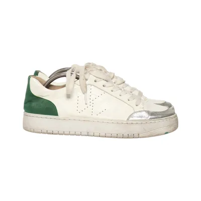 Sneakers (White, Silver, Green) from Vanessa Wu