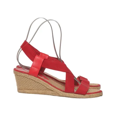Chaussure compensées (Rouge) de Trend One