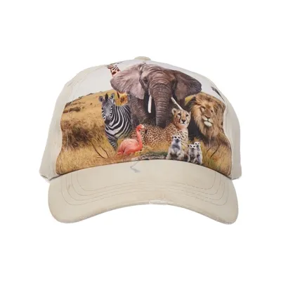 Baseball-Mütze (Beige, Mehrfarbig) von Nature Planet Baumwolle, Polyester