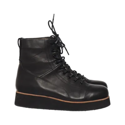 Bottes à lacets (Noir) de Gram Cuir