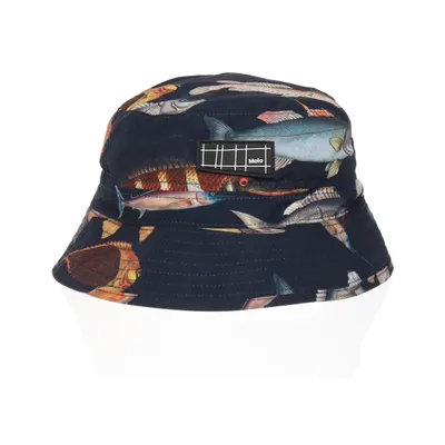 Bucket hat (Blue, Multicolored) from Molo
