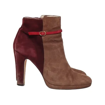 Stiefeletten (Braun, Rot, Mehrfarbig) von Mellow Yellow Leder