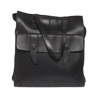Sac à main (Noir) de Zign Coton, Cuir