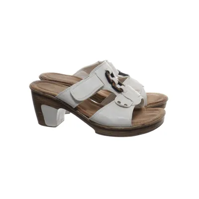 Mules (White, Brown) from Laura Berg