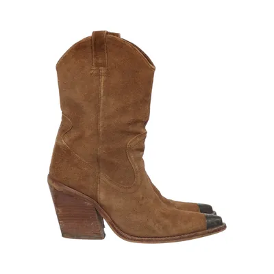 Bottes de cow-boy (Metallspitzen) de Bronx Daim