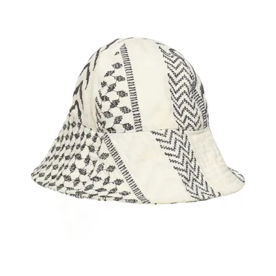 Bucket hat (Wit, Zwart) van Lala Berlin