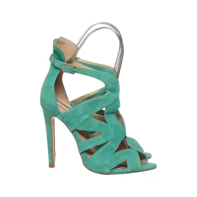 Sandales à talons hauts (Vert) de Zara Basic
