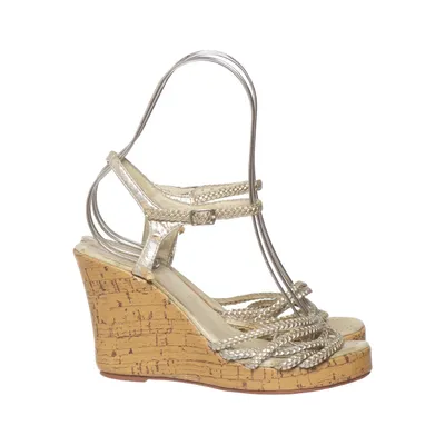 Chaussure compensées (Or) de Friis & Company