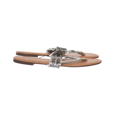 Flip-flops (Brown, Silver) from Vox