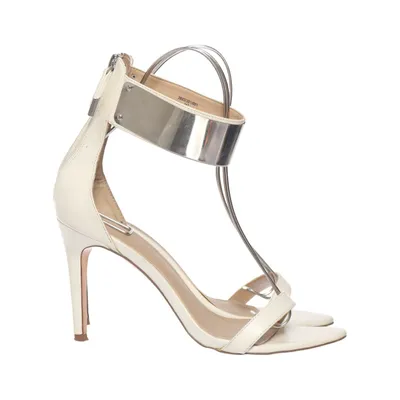 Sandaletter (Vit, Silverfärgad) från Zara Trafaluc
