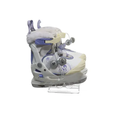 Långfärdsskridskor (Vit, Blå) från Tecno Pro