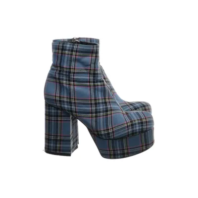 Heeled boots (Blue, Multicolored) from Current Mood