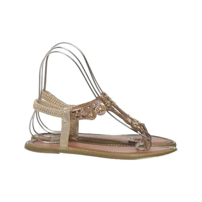 Sandals (Gold, Brown) from Linea Loresi