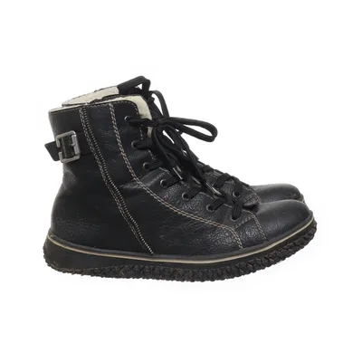 Laced boots (Black) from Rieker