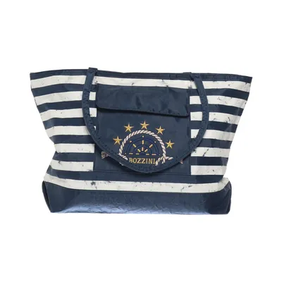 Beach bag (Blue, White) from Bozzini