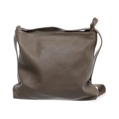 Handväska (Grå) från Borse in Pelle Skinn