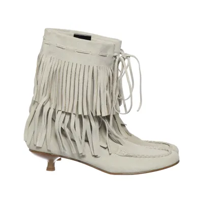 Stövletter (Beige) från Roots Skinn
