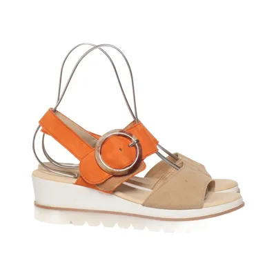 Kilklackar (Beige, Orange, Vit) från Gabor