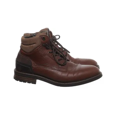 Laced boots (Brown) from Bullboxer Leather