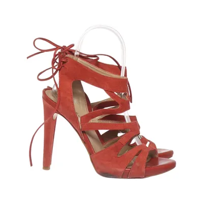 High heel sandals (Red) from MAI PIÙ SENZA Leather