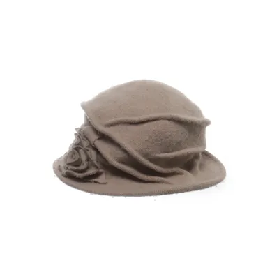 Cloche hoed (Beige) Wol