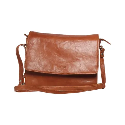 Shoulder-bag (Brown) from Luca Ferri Leather