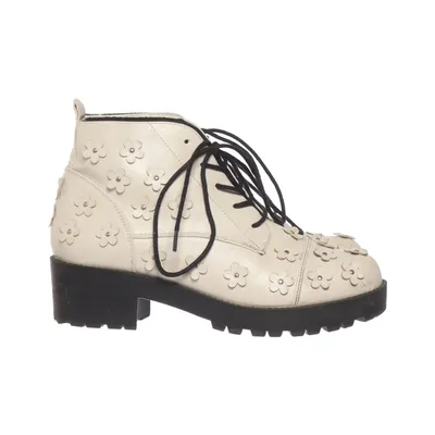 Veterlaarzen (Grijs, Zwart) van Topshop
