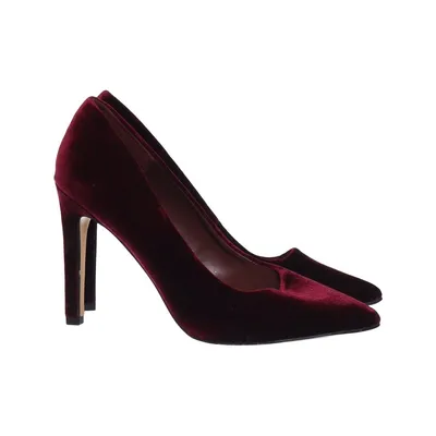 Pumps (Röd) från Forever 21 Bomull, Elastan, Polyester, Polyuretan, Viskos