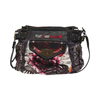 Shoulder-bag (Black, Multicolored) from Desigual Polyester