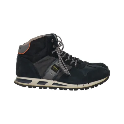 Bottes de randonnée (Bleu, Gris) de Blauer Cuir
