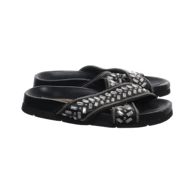 Slip-ins (Black, Silver) from Copenhagen Shoes by Josefine Valentin