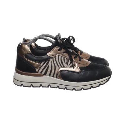 Sneakers (Zwart, Meerkleurig) van Tamaris Leer