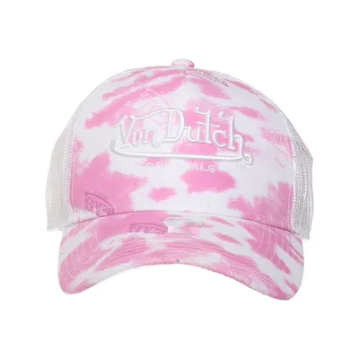 Trucker cap (Pink, White, Multicolored) from Von Dutch Polyester
