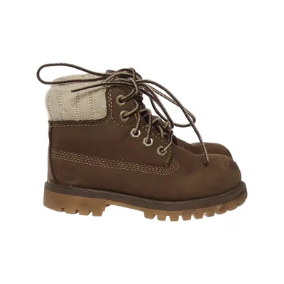 Bottes à lacets (Marron) de Timberland Cuir