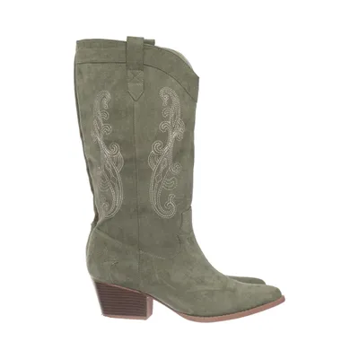 Cowboyboots (Grön)