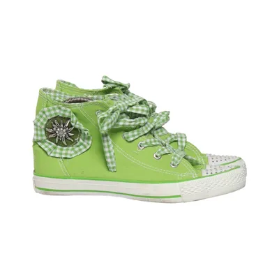 Canvas shoes (Green, White) from Pantofola d'Oro Cotton, Polyurethane