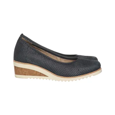 Sleehakken (Blauw) van Remonte Leer