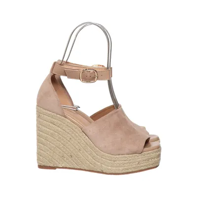 Wedges (Beige) from Ideal Shoes