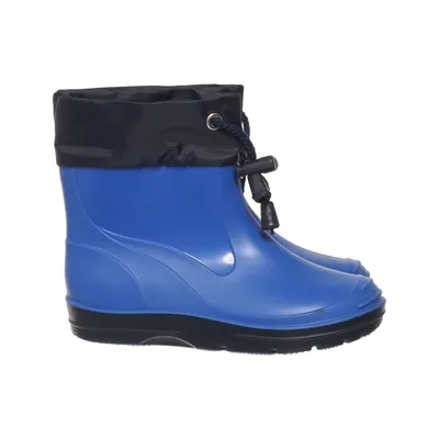 Low rubber boots (Blue, Black)